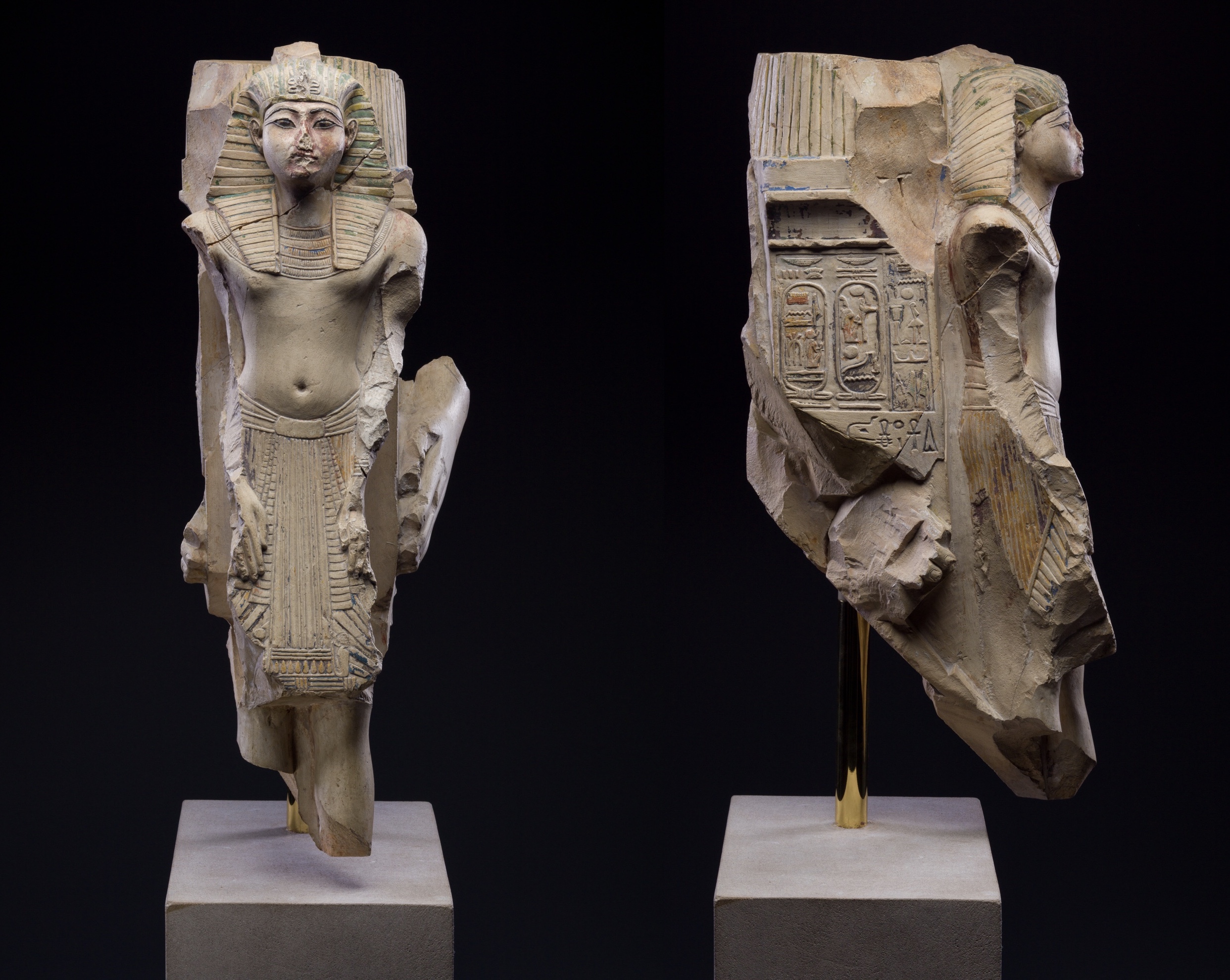 Ancient Egypt Fragmentary Statue of Panemerit from the reign of